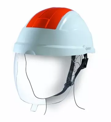Sibille TC42ESBR Safety Helmet Red